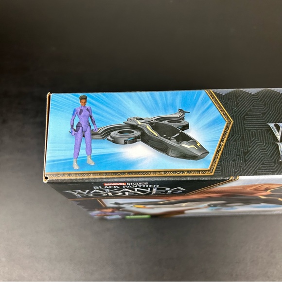 Black Panther Wakanda Forever Vibranium Blast Sunbird Playset with Shuri Marvel - Picture 12 of 13